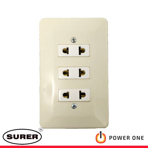 3 gang electrical outlet box|convenience outlet 3 gang.